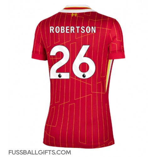 Liverpool Andrew Robertson #26 Fußballbekleidung Heimtrikot Damen 2024-25 Kurzarm